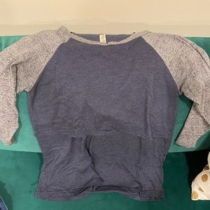 Latched mama nursing and breastfeeding baseball tee